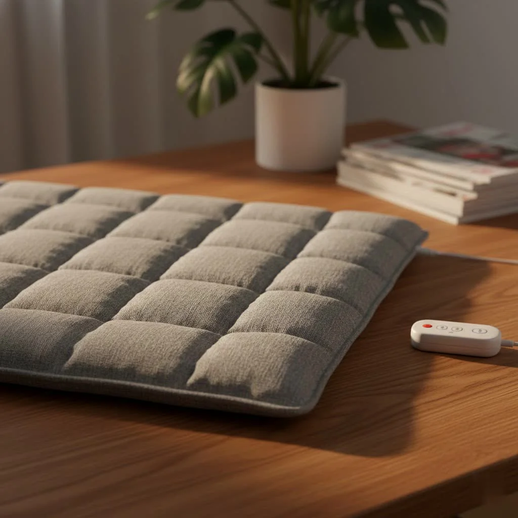 Heating pad for headache relief