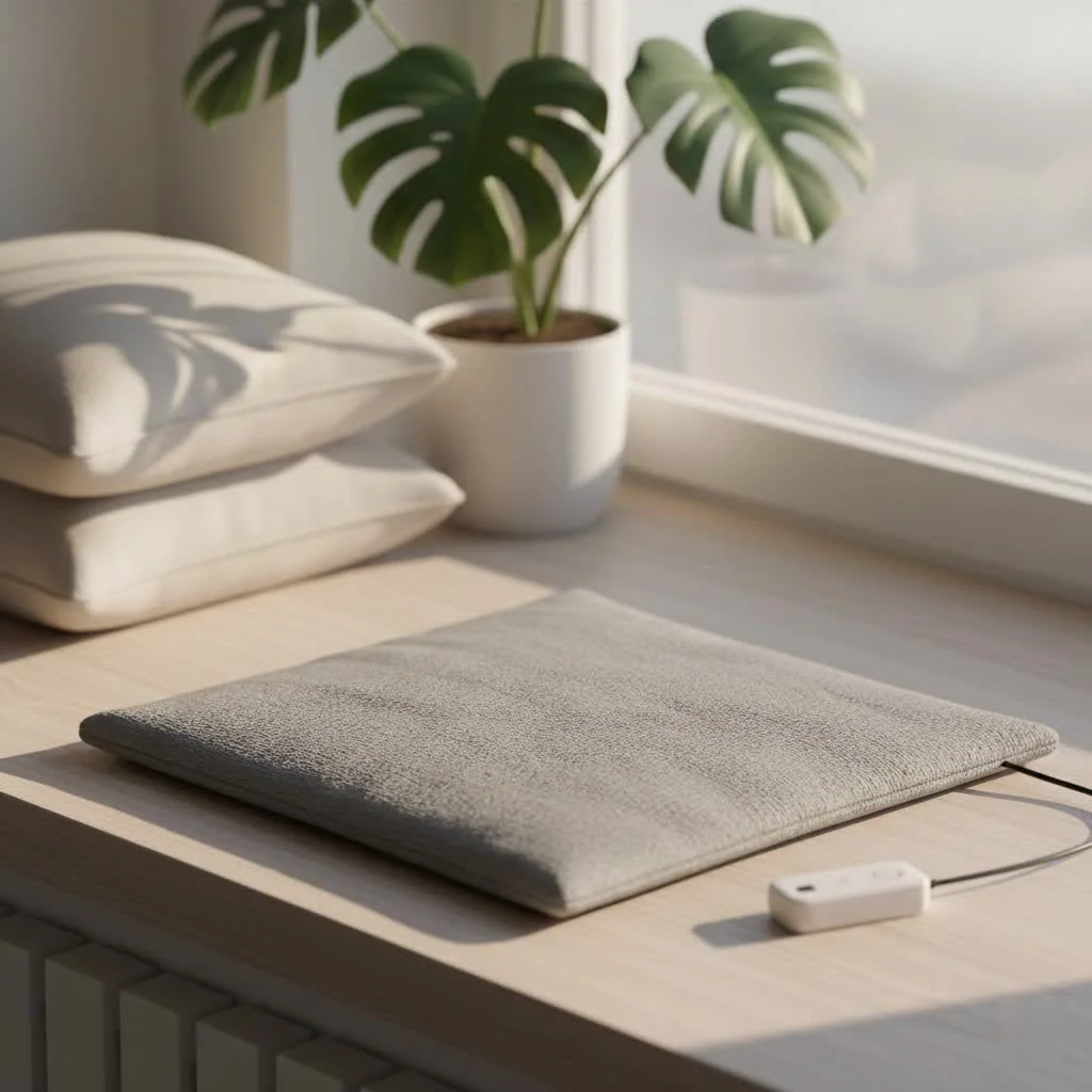 Neck and shoulder heating pad for pain relief